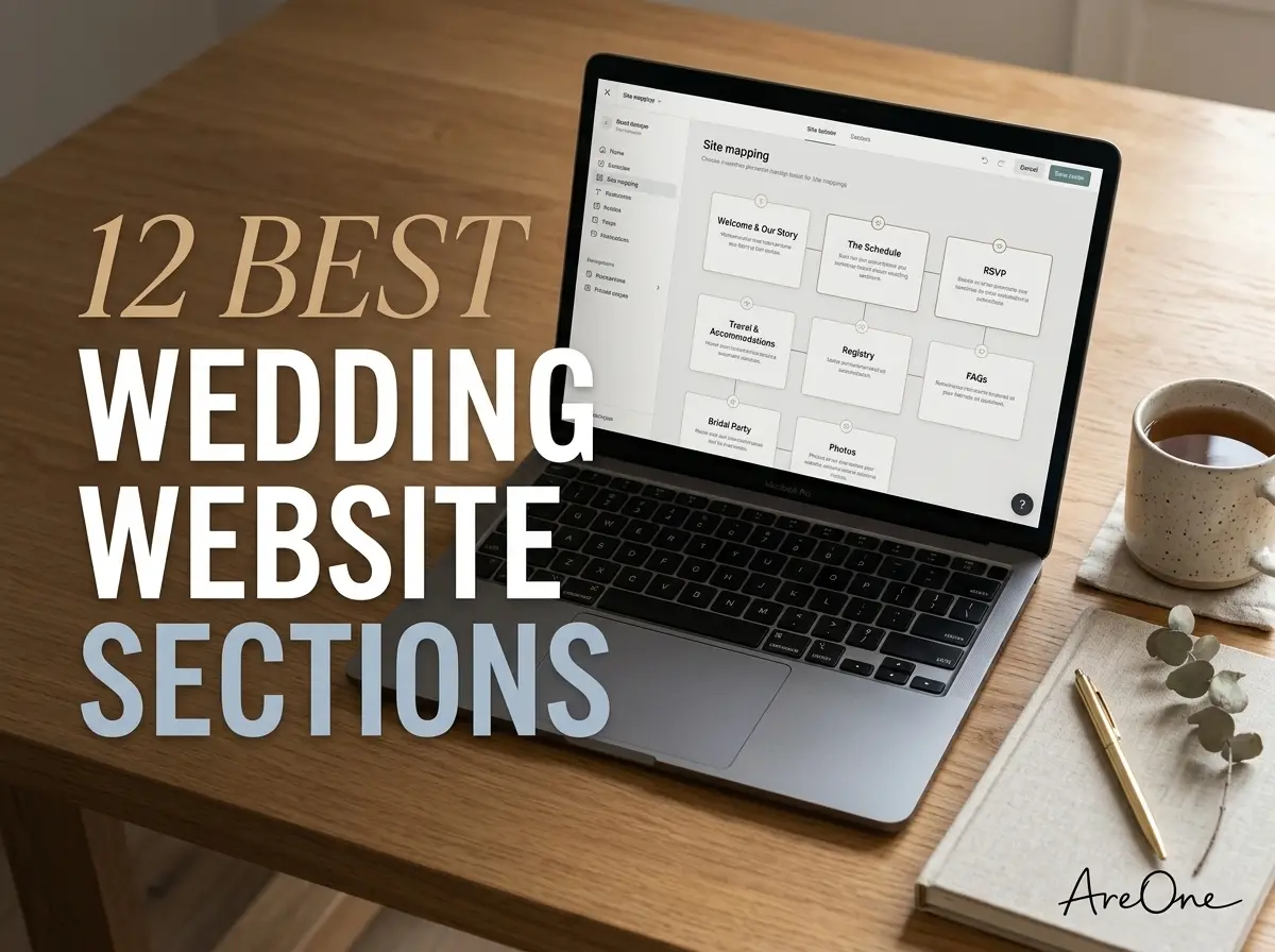 The 12 Best Sections for a Wedding Website: A Stress-Free Setup Guide