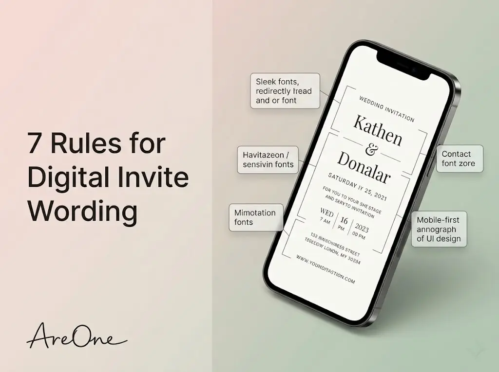 7 Best Tips: What to Write in Digital Wedding Invitations