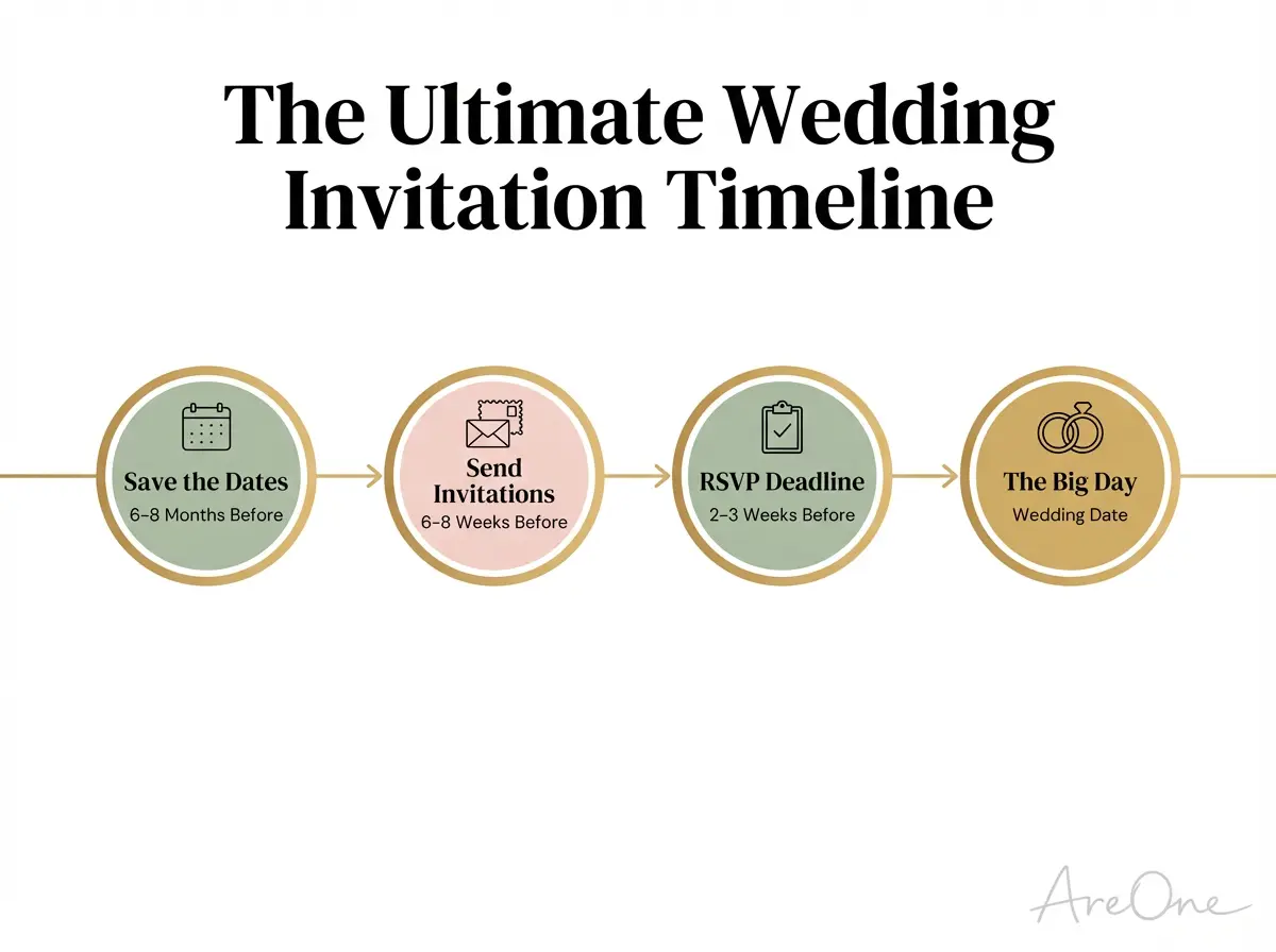 When to Send Wedding Invitations: Your Stress-Free Timeline