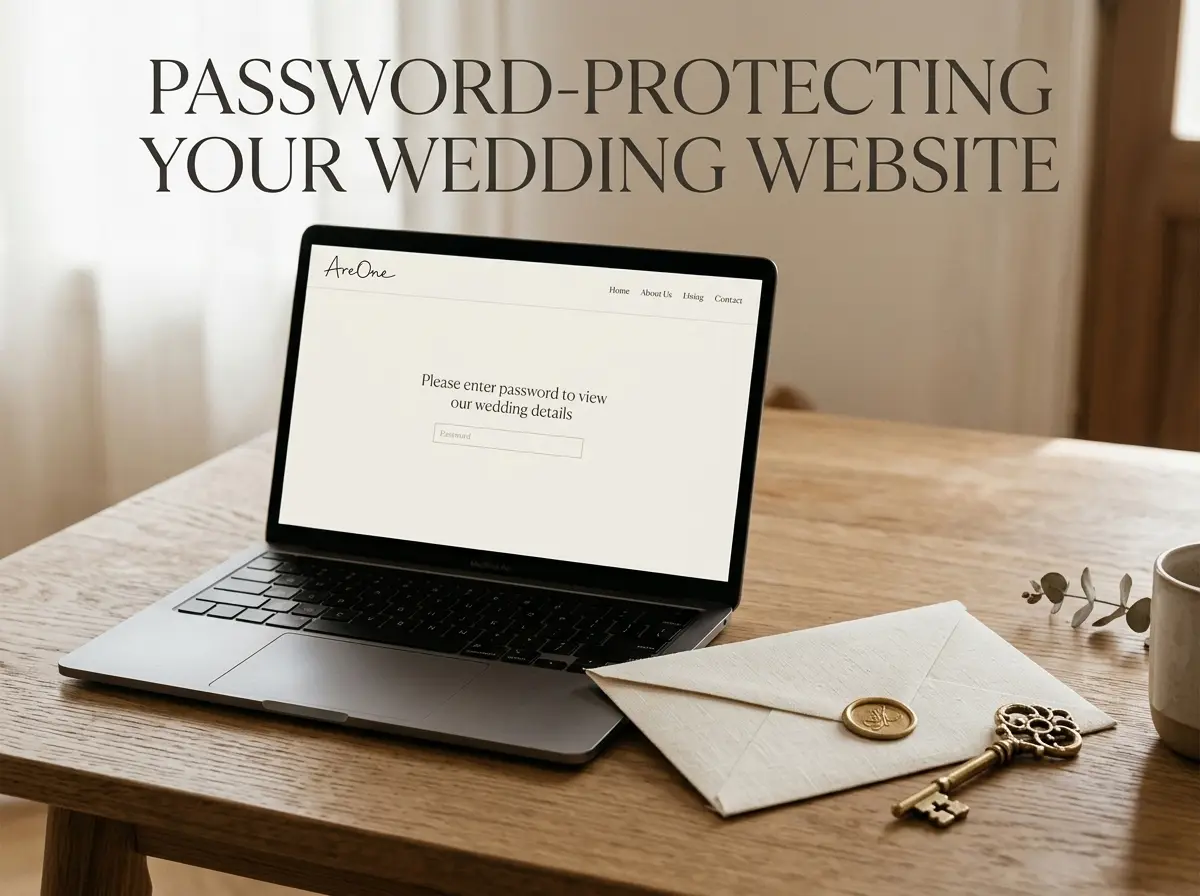 Should You Password-Protect Your Wedding Website? (A Complete Privacy Guide)