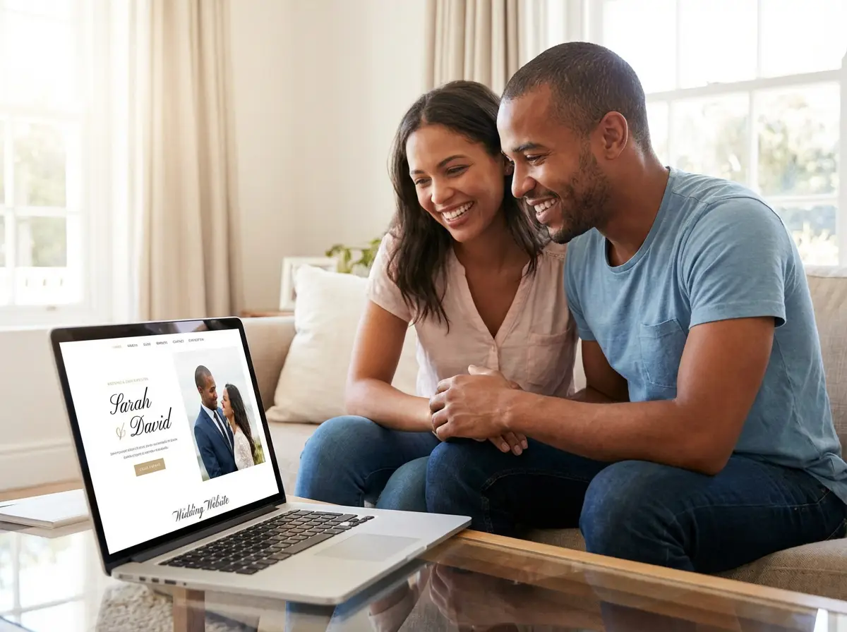 how to create a wedding invitation website