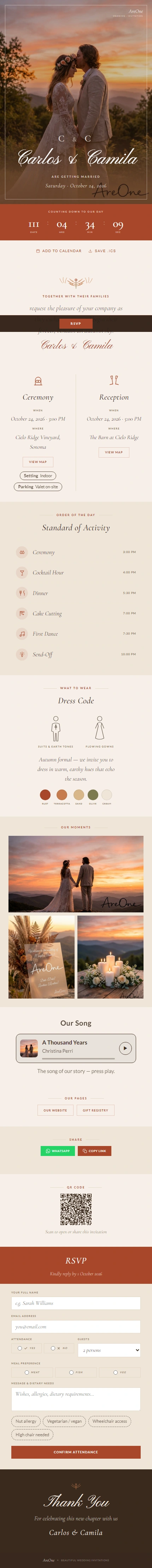 Terracotta Sunset
